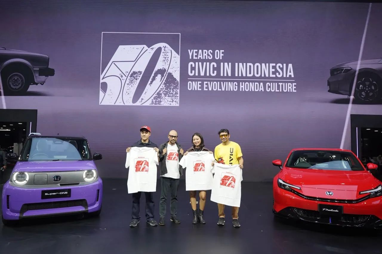 50 Tahun Civic di Indonesia, Honda Tunjukkan Satu DNA yang Hidup Lintas Generasi