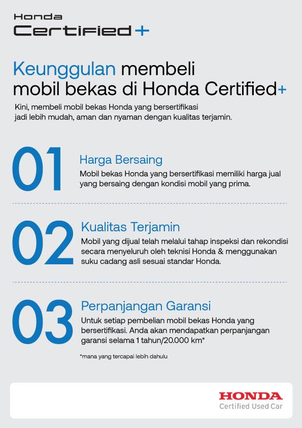 Beli Mobil Bekas di Honda Certified Used Car, Kini Terjamin Kualitasnya!
