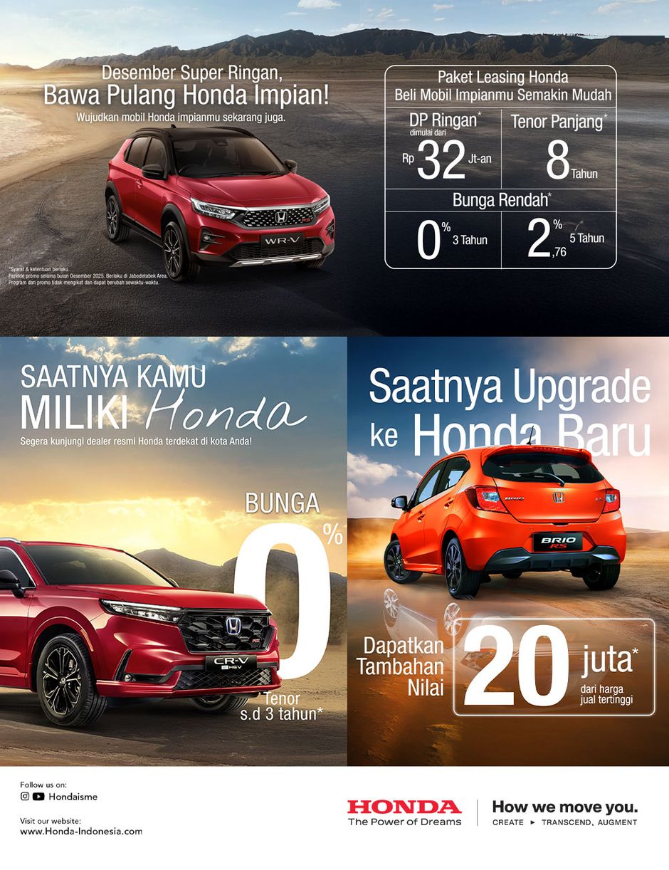Desember Super Ringan, Bawa Pulang Mobil Impian!