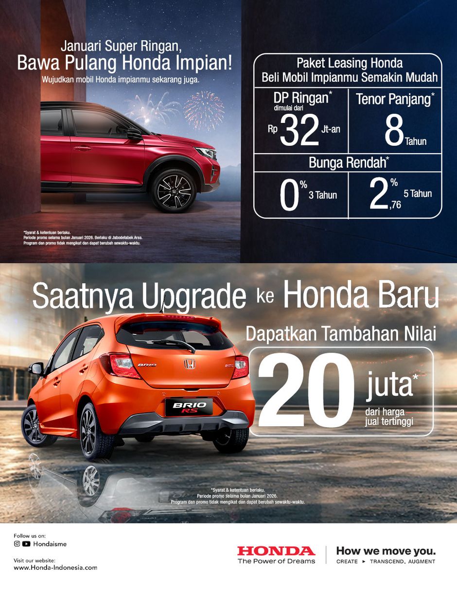 Januari Super Ringan, Bawa Pulang Mobil Impian!